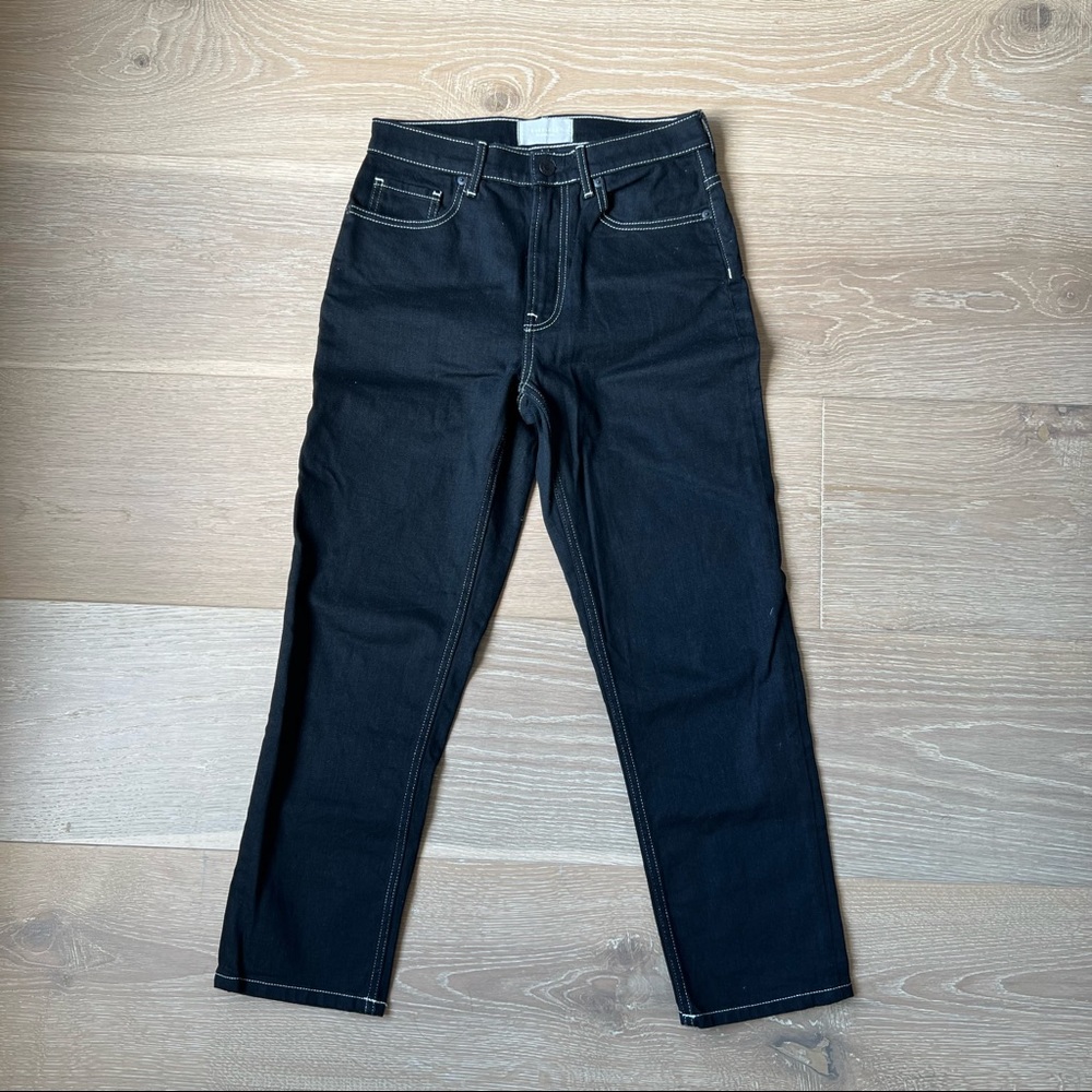 Everlane Black High Rise Way-High Jeans Size 27